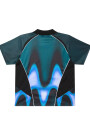 OBEY BLURRED SOCCER JERSEY Azul