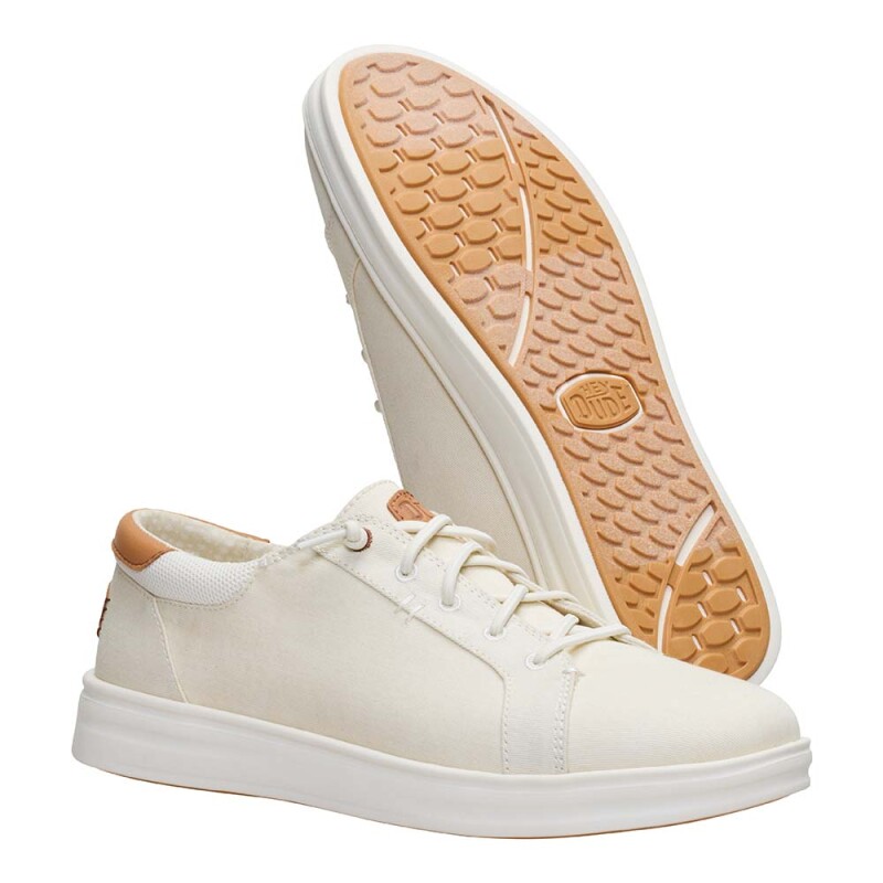 Zapatillas Paul Pro Stretch Canvas Hombre Egret/light Grey
