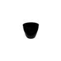 MACETA REDONDA 22 CM UMBRA NEGRO NEGRO