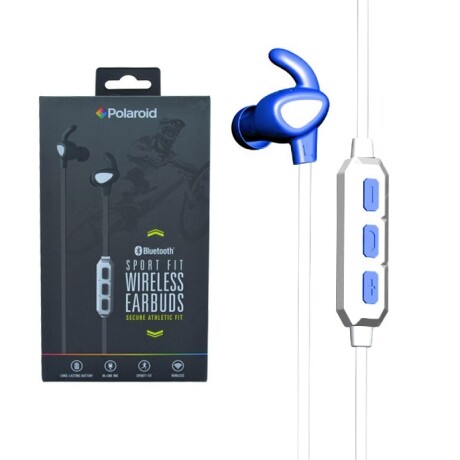 Auriculares Polaroid Sport Fit Bluetooth Azul 001