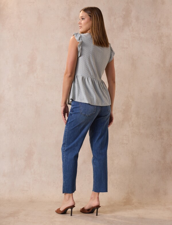 Blusa Calada GRIS CLARO