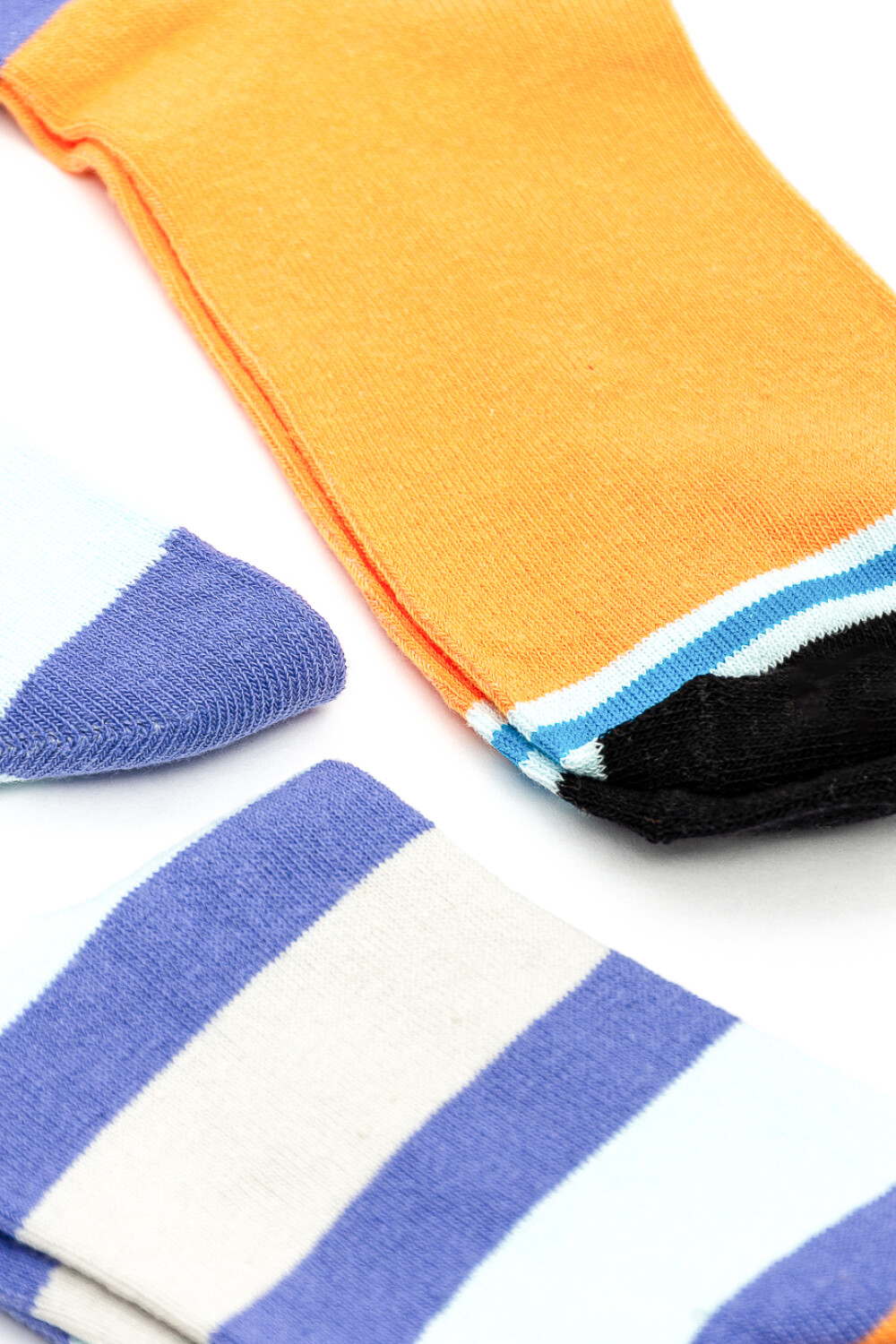Medias Crew Floreta, Pack X 3 Color Unico