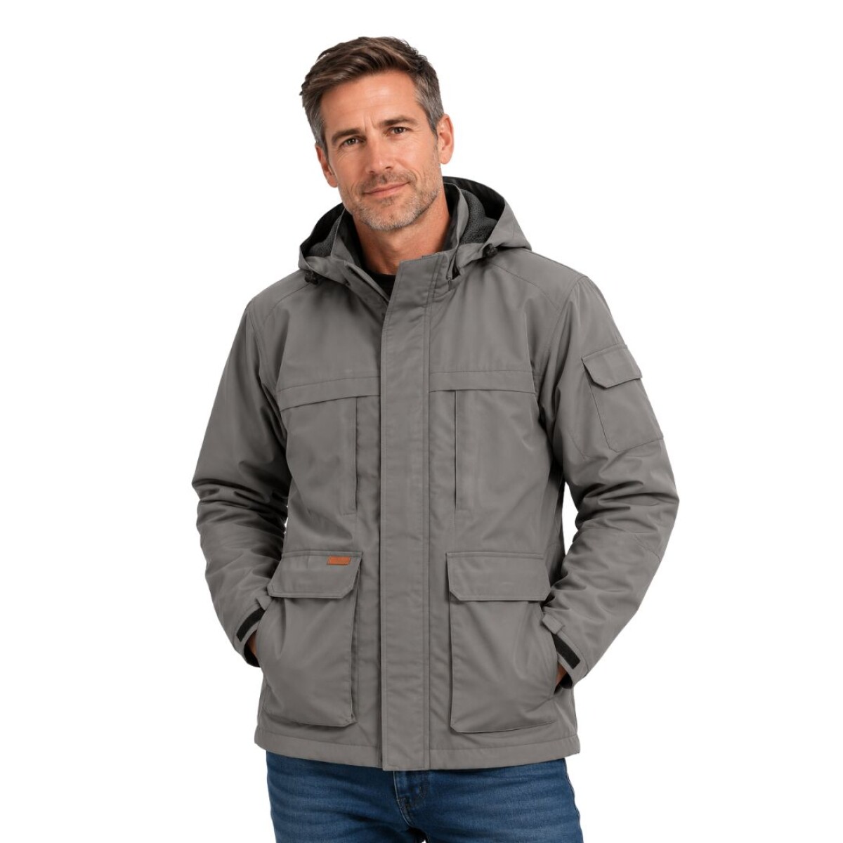Campera outdoor - Carbón 