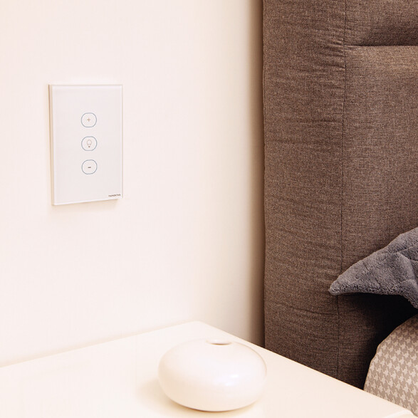 Dimmer inteligente WIFI touch blanco -TRAMONTINA TE3906