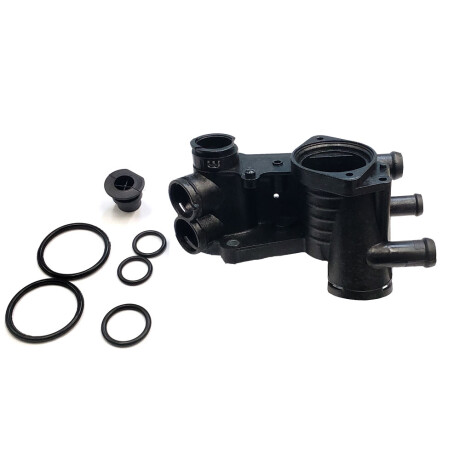 CARCASA TERMOSTATO VOLKSWAGEN GOL 1000 CC 95/99 C/ ORINGS - CARCASA TERMOSTATO VOLKSWAGEN GOL 1000 CC 95/99 C/ ORINGS -