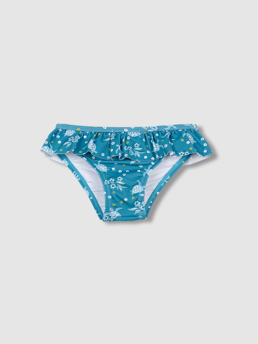 Culetin Estampado Tortugas Turquesa