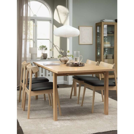 Mesa De Comedor Mejlskov 90X180 Roble Natural
