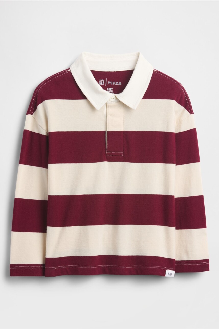 Remera Rugby Toddler Niño Red Delicious