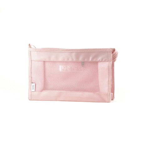 Neceser Organizador con visor Rosado