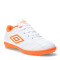 Championes de Fútbol 5 Infantiles Umbro Classico II Blanco - Anaranjado