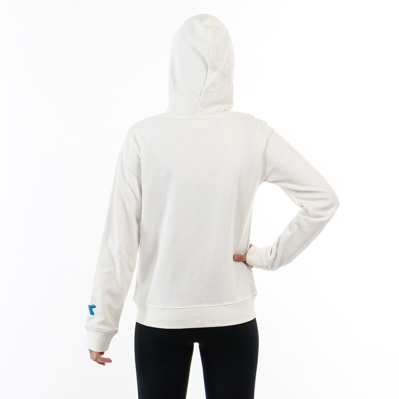 Campera Deportiva Algodón de Mujer Diadora NUT Coco