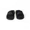 Sandalias Logo Matese Unisex Black - White