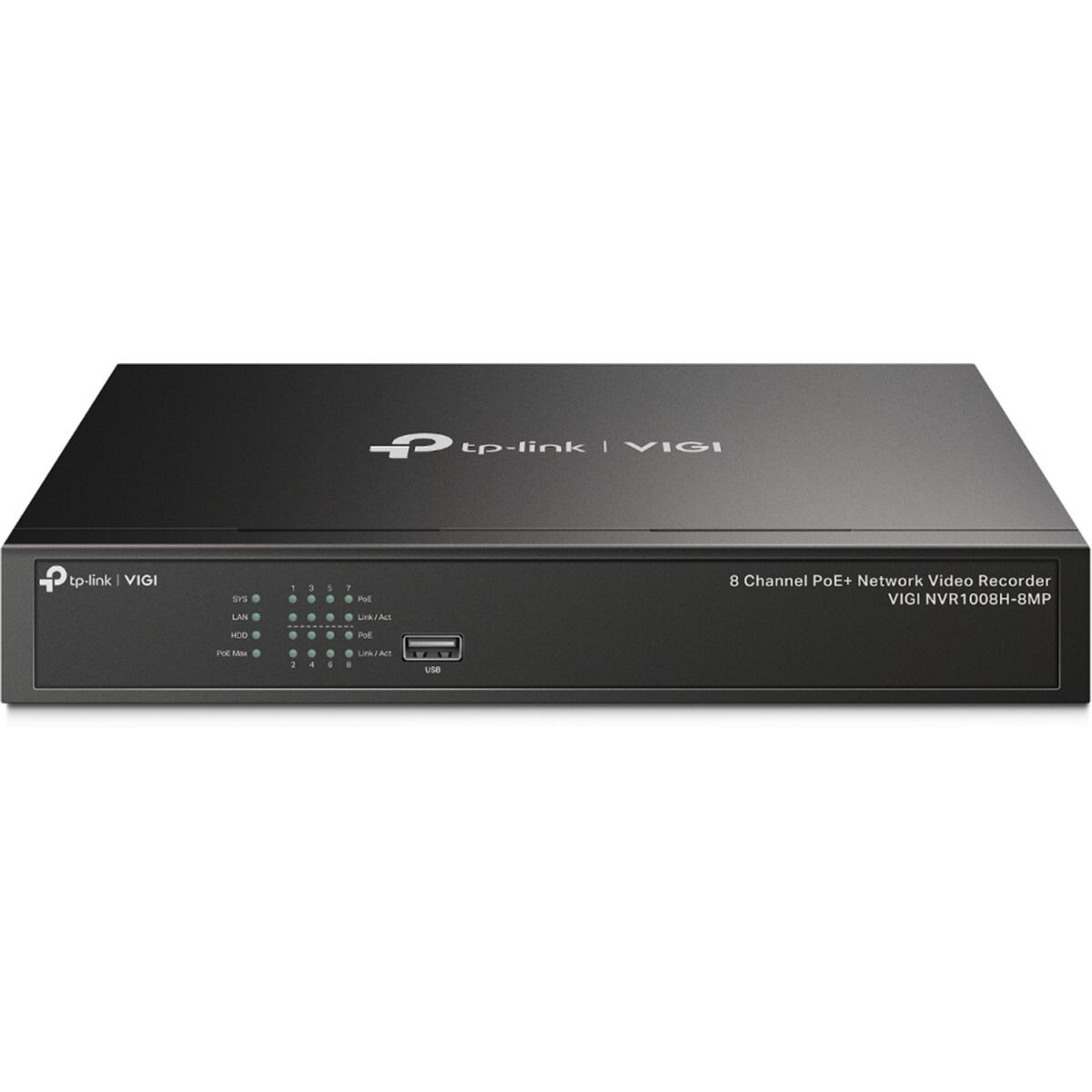 Nvr Tp Link Ip 8 Canales Poe 1008H8MP 