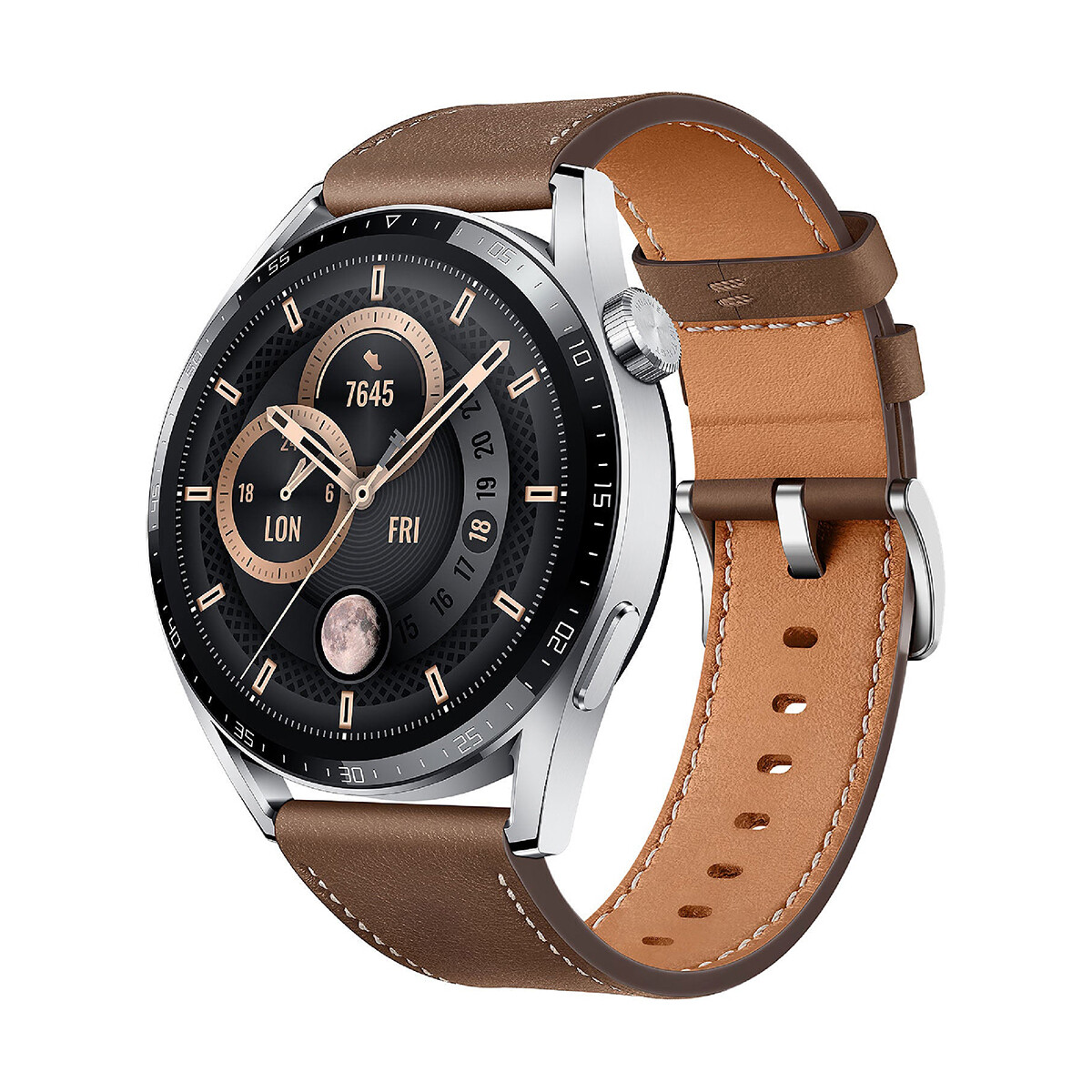 Huawei gt 3 classic edition smartwatch 46mm - Brown 