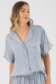 Organic viscose pj short Celeste
