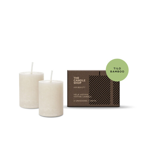 VELA VOTIVA X2 TILO BAMBOO