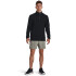 UA LAUNCH PRO 1/4 ZIP-BLK BLK-001