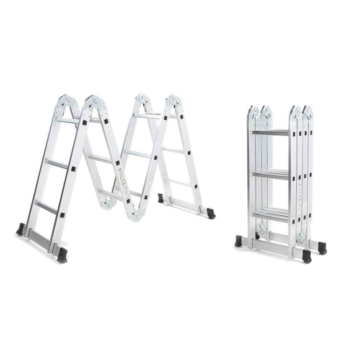 Escalera de Aluminio Goldex Plegable 3.80M 150KG 