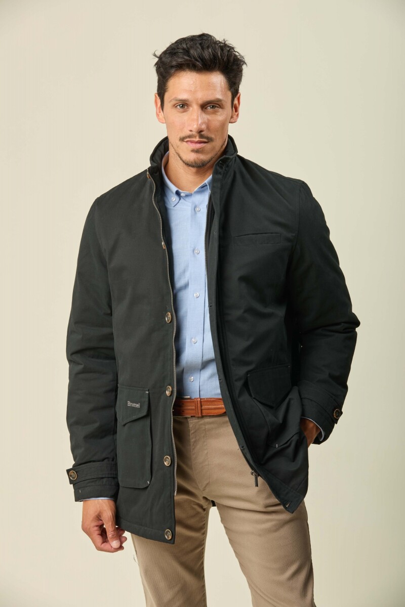 Campera Bristol Algodón - Negro 