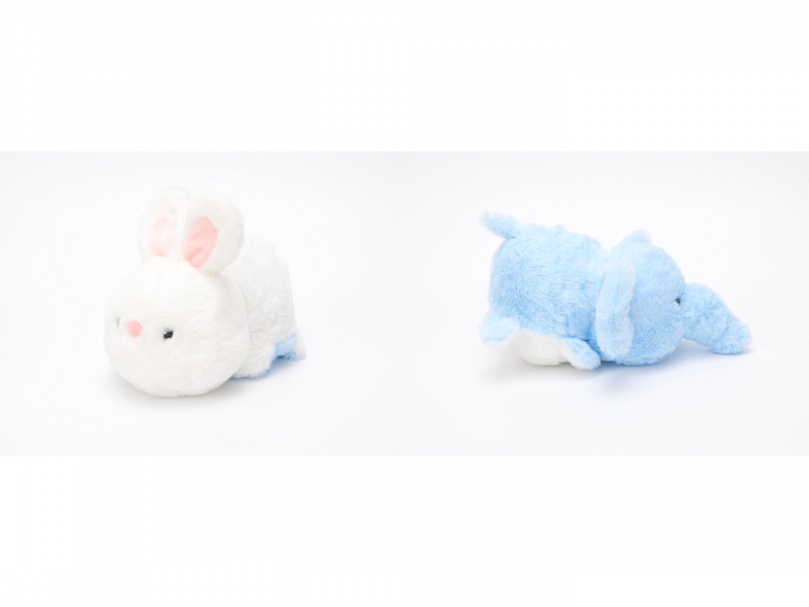 PELUCHE REVERSIBLE 2 EN 1 (ELEFANTE Y CONEJO/25 CM) 