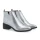 BOTA CUERO PAVIA PLATEADO
