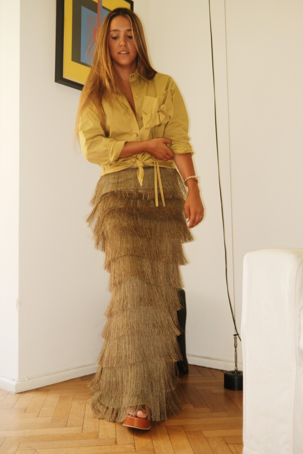 Idolo Skirt Verde Seco