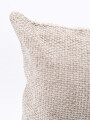 FUNDA ALMOHADON TRENZADO BEIGE