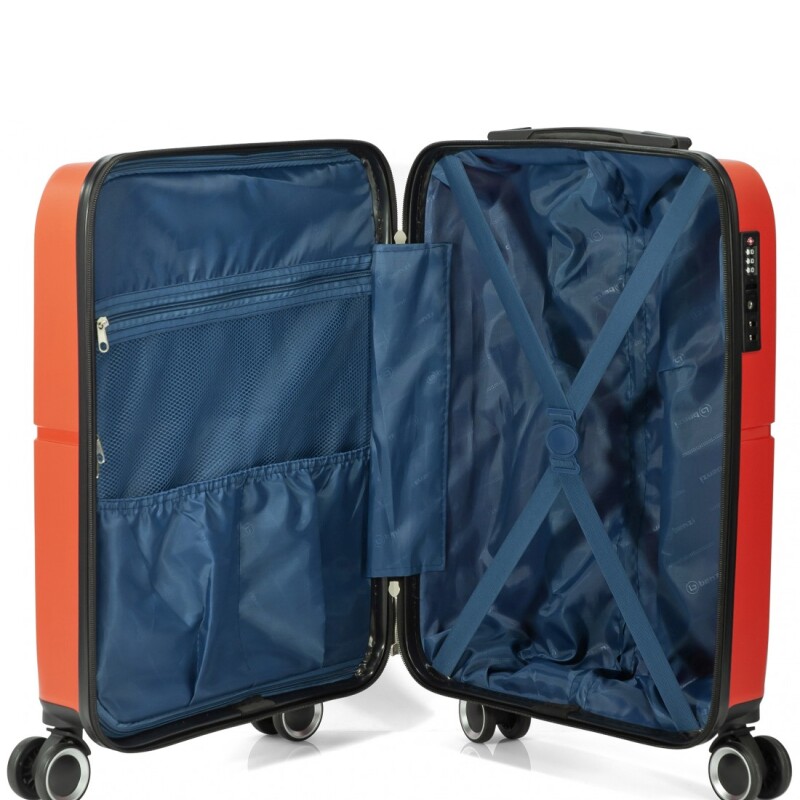 Valija Benzi 4 Ruedas Rojo S Tsa TROLLEY INDIVIDUAL PP 4 RUEDAS BZ5754R-50