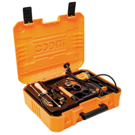 Pistola de Calor Ingco HG2000581 2000W con Accesorios Pistola de Calor Ingco HG2000581 2000W con Accesorios