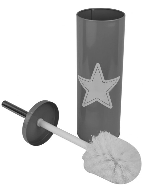 Cepillo para inodoro en acero inox diseño de estrella Cepillo para inodoro en acero inox diseño de estrella