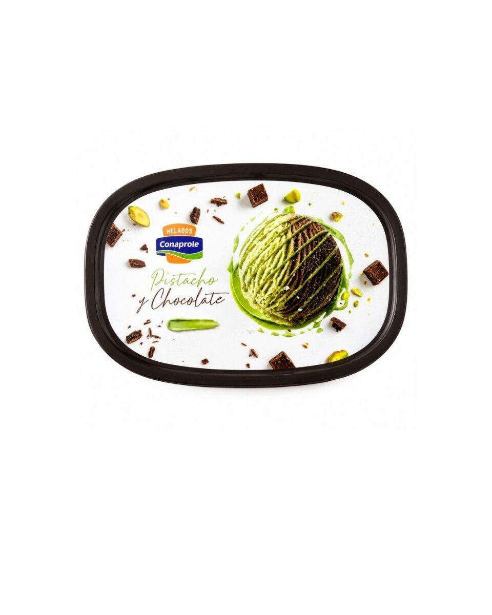 HELADO DE PISTACHO Y CHOCOLATE 1LT CONAPROLE 