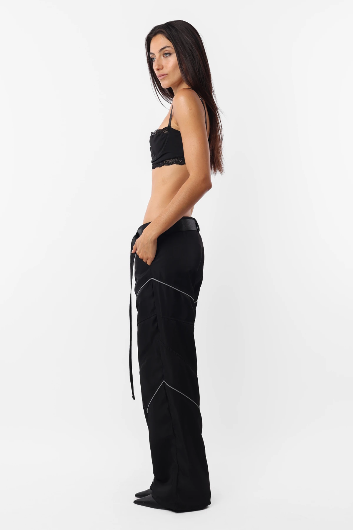 Pantalon Career Negro