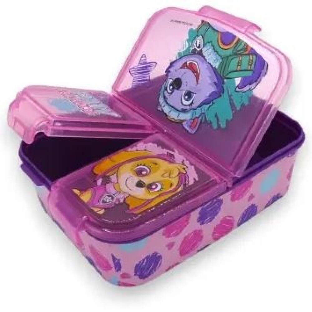 Lunchera Plástico Multicompart Paw Patrol BAZAR PLASTICO LUNCHERA MULTICOMPART PAW F 74520