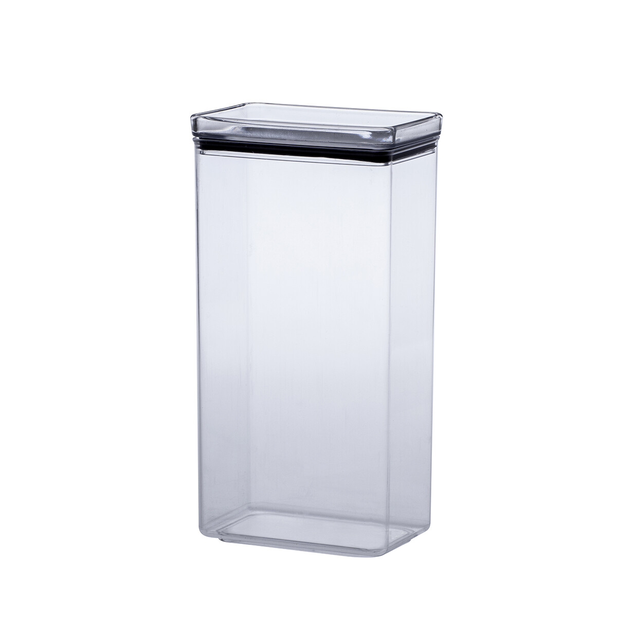 Contenedor de acrílico rectangular 2.6 litros 