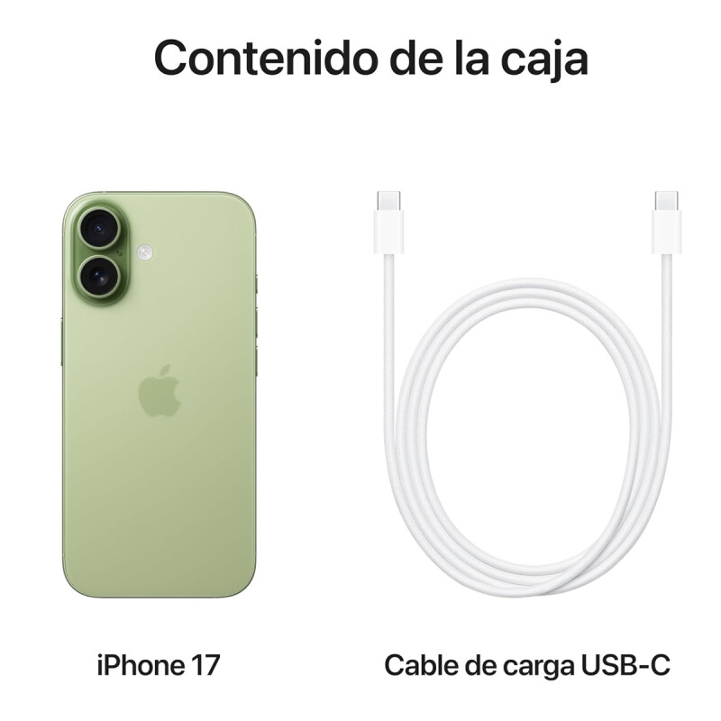 PREVENTA Celular Apple iPhone 17 256GB 8GB Sage PREVENTA Celular Apple iPhone 17 256GB 8GB Sage