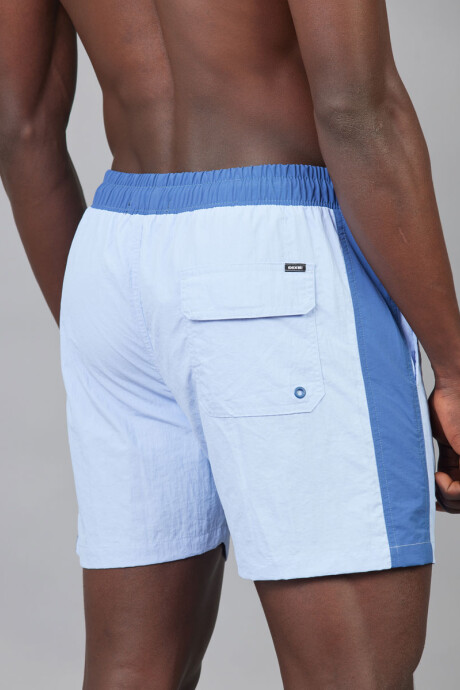 SHORT XANFER DIXIE Navy/celeste