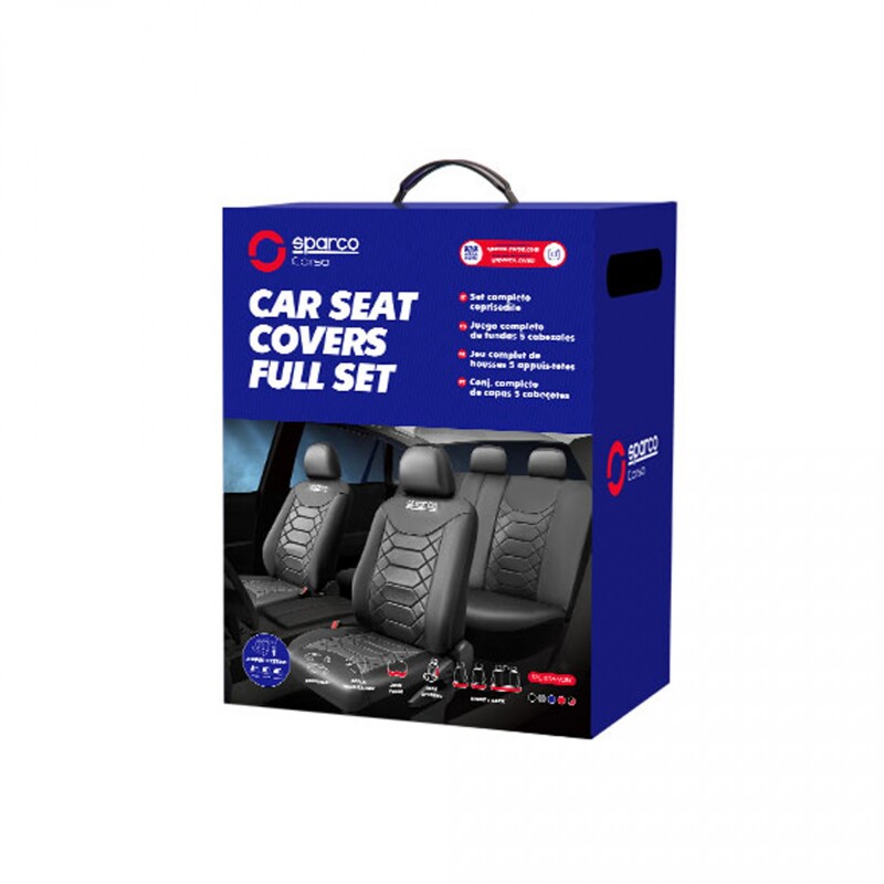 Sparco Cubre Asiento PVC Negro Sparco Cubre Asiento PVC Negro