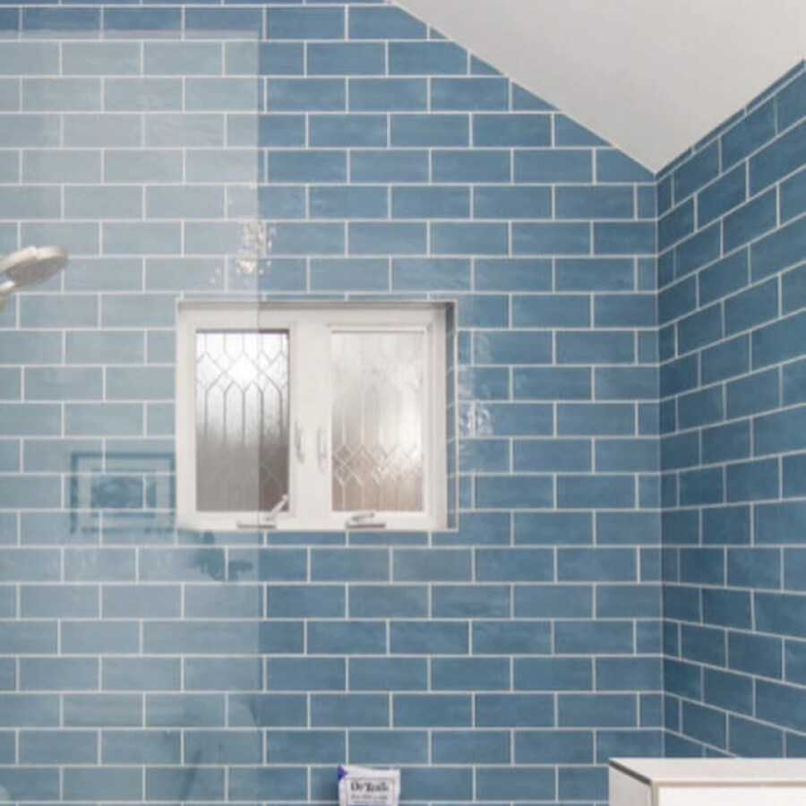 Cerámica Maiolica Crackle Blue Steel Cerámica Maiolica Crackle Blue Steel