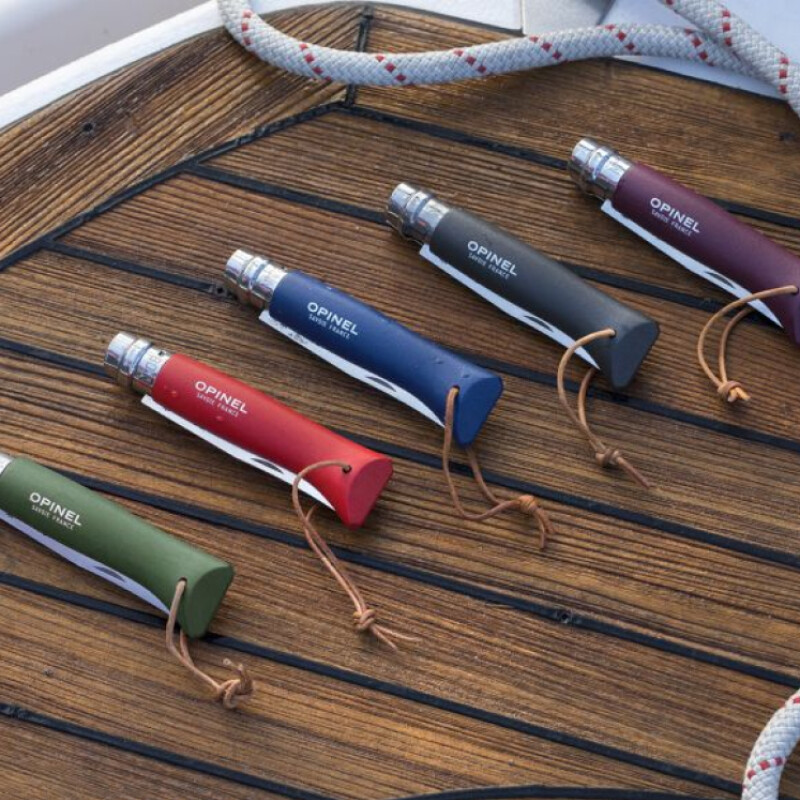 Navaja Opinel N 8 inox Mango Azul Navaja Opinel N 8 inox Mango Azul