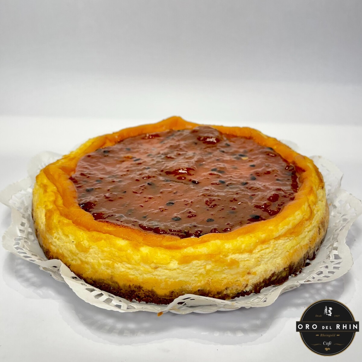 Cheesecake de Chocolate y Maracullá 