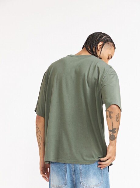 REMERA BOXY CAIRO VERDE