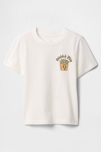 Remera Gráfico Toddler Niño New Off White