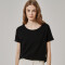 Remera Cordata Negro