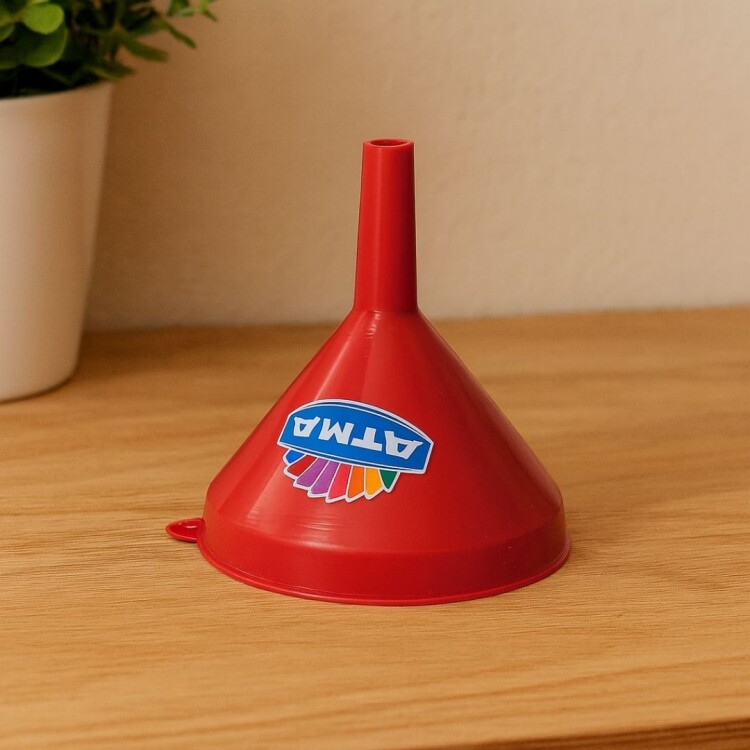 Embudo de Plastico Atma 13cm Embudo de Plastico Atma 13cm