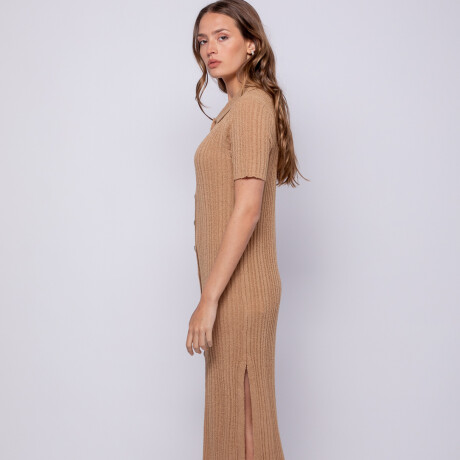 VESTIDO INCA Camel