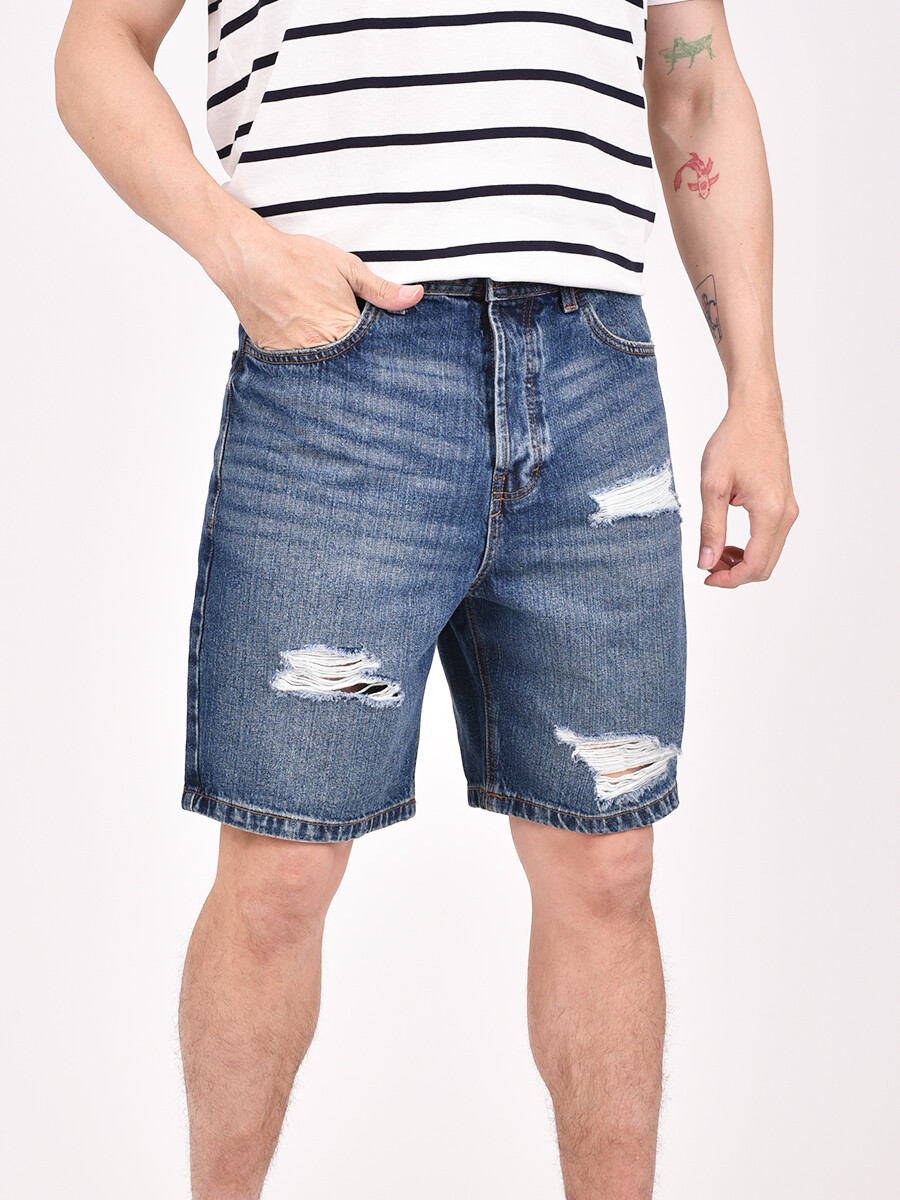 BERMUDA FELIPE - AZUL 