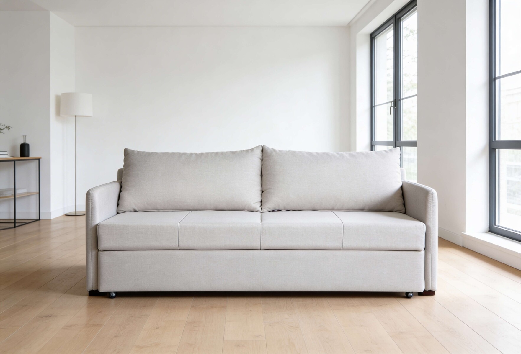 Sofá Cama 3 Cuerpos que se Hace Cama 2 Plazas 140×190 cm | Resortes Bonnel + Espuma D28 