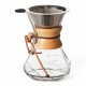 Cafetera Pour Over Borosilicato con Filtro de AC-inox 600ml Sin Color