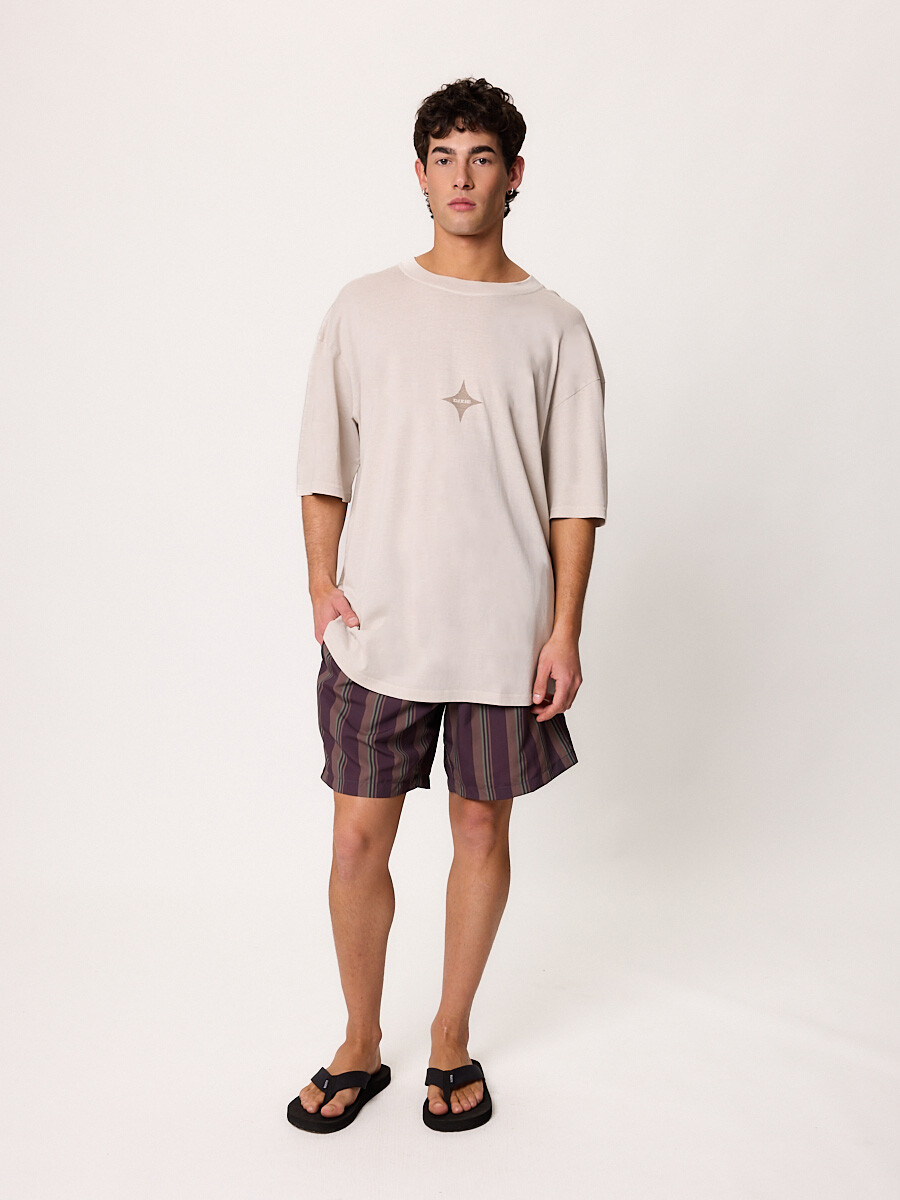 T-SHIRT M/C NIABO DIXIE Gris Claro