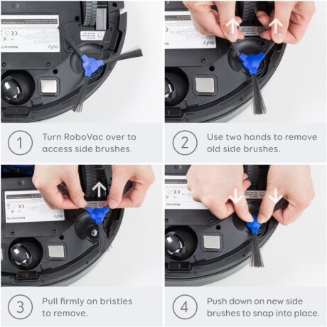 Side Brush (x4) For Robovac 11s & G10 Side Brush (x4) For Robovac 11s & G10